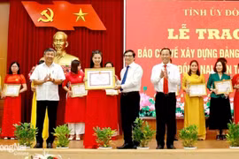 Đồng Nai trao giải cho 12 tác giả, nhóm tác phẩm xuất sắc đoạt Giải Búa liềm vàng lần thứ IV, năm 2023