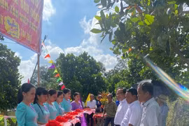 Tân Hiệp Phát liên tiếp khánh thành 7 cây cầu dân sinh tại Tiền Giang