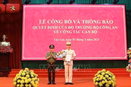 Bổ nhiệm Đại tá Cao Minh Huyền làm Giám đốc Công an tỉnh Lào Cai