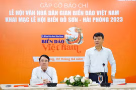 Họp báo cung cấp thông tin về Lễ hội Văn hóa dân gian Biển đảo Việt Nam