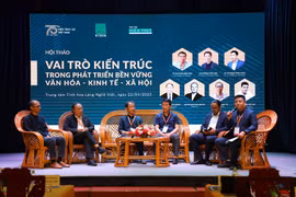 Phát huy vai trò của kiến trúc với sự phát triển bền vững văn hóa - kinh tế - xã hội