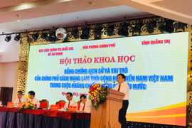Hội thảo khoa học về vai trò của Chính phủ Cách mạng lâm thời Cộng hòa miền Nam Việt Nam