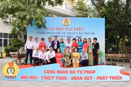 Phó Tổng Biên tập Báo Pháp luật Việt Nam Hà Ánh Bình được bầu làm Phó Chủ tịch Công đoàn Bộ Tư pháp