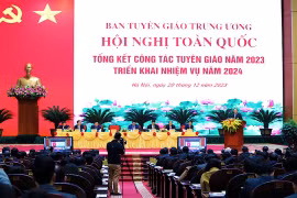 Công tác tuyên giáo đã tập trung vào nhiều vấn đề lớn, mới, khó, quan trọng