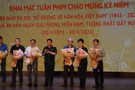 Khai mạc Tuần phim kỷ niệm 30/4 và 80 năm ra đời Đề cương về văn hóa Việt Nam