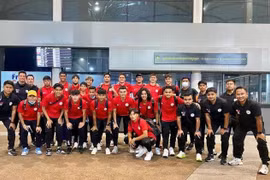 Đội bóng đầu tiên có mặt tại Campuchia, chuẩn bị tranh tài ở SEA Games 32