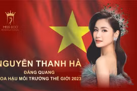 Hoa hậu Nguyễn Thanh Hà lộng lẫy đăng quang Miss Eco International 2023- Hoa Hậu Môi trường Thế giới 2023