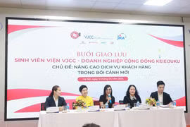 Hanel trao học bổng cho sinh viên xuất sắc của Viện phát triển nguồn nhân lực Việt Nam – Nhật Bản VJCC