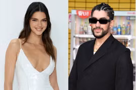 Kendall Jenner tình tứ với bạn trai nơi công cộng