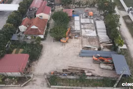 Kim Sơn (Ninh Bình): Xử lí doanh nghiệp sản xuất cọc bê tông trái phép!