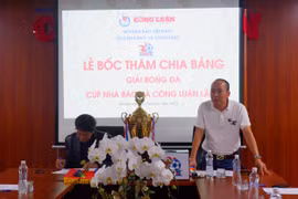 Bốc thăm chia bảng Giải bóng đá Cúp Nhà báo & Công luận lần thứ II - Chào mừng Hội báo Toàn quốc 2023
