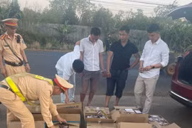 Đắk Lắk: Cảnh sát giao thông phát hiện khối lượng lớn pháo lậu