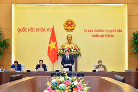 Ủy ban Thường vụ Quốc hội thảo luận các nội dung lớn dự kiến sẽ trình Quốc hội tại Kỳ họp thứ 5