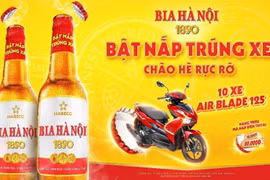 Chào hè rực rỡ, bật nắp Bia Hà Nội 1890 để trúng ngay Air Blade