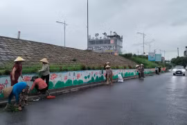 Về Đông La ngắm đường phố “sáng, xanh, sạch, đẹp, an toàn