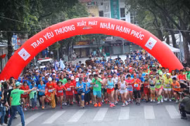 Sôi động giải chạy Mottainai Run 2023 giúp đỡ các em nhỏ có hoàn cảnh khó khăn