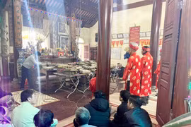 Độc đáo Lễ tế tổ trong ngày khai hạ ở làng Cam Lâm
