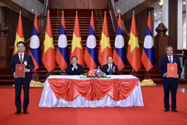 Việt Nam - Lào chính thức thiết lập quan hệ đối tác số