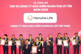Hanwha Life Việt Nam liên tục giữ vững danh hiệu Công ty bảo hiểm uy tín