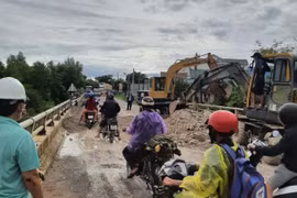 Kịp thời sửa chữa hư hỏng, xuống cấp công trình cầu, đường bộ
