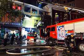 Gần 40 người thương vong trong vụ nổ nhà hàng ở Trung Quốc