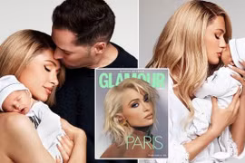 Paris Hilton khoe ảnh con trai vừa chào đời trên mạng xã hội