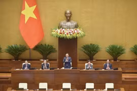 Quốc hội tiến hành quy trình lấy phiếu tín nhiệm đối với người giữ chức vụ do Quốc hội bầu, phê chuẩn
