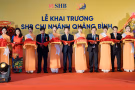 Tăng cường phát triển mạng lưới, SHB khai trương chi nhánh tại Quảng Bình