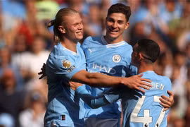 Haaland rực sáng, Man City ngược dòng đánh bại Leipzig 3-2