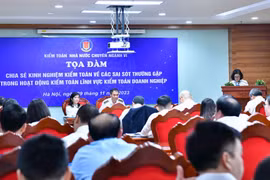 Tọa đàm chia sẻ kinh nghiệm về các sai sót thường gặp khi kiểm toán doanh nghiệp