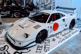 Bản độ thân rộng của siêu xe Ferrari F40