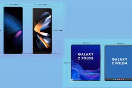Cải tiến lớn trên Samsung Galaxy Z Fold5