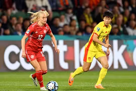ĐT nữ Trung Quốc 0-1 ĐT nữ Đan Mạch, bảng D, World Cup 2023
