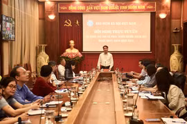 Hội nghị trực tuyến về công tác thu và phát triển người tham gia BHXH, BHYT, BHTN năm 2023