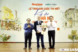 Báo Nông thôn Ngày nay trao giải Cuộc thi viết Ký ức Hà Nội lần thứ 2
