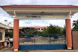 Bình Thuận: Hiệu phó Trường Trung học phổ thông bị côn đồ hành hung