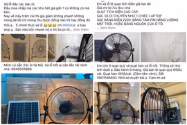 Quạt tích điện hết sốt giá, đại lý nháo nhào xả hàng giá rẻ mong thu hồi vốn