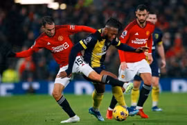 MU thua thảm ngay tại Old Trafford trước Bournemouth