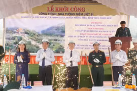 Khởi công Nhà tưởng niệm các liệt sĩ hy sinh trên đường đi cứu hộ tại Thủy điện Rào Trăng 3