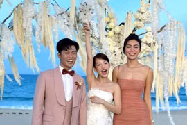 Đám cưới bên bờ biển đầy lãng mạn của Gin Tuấn Kiệt - Puka