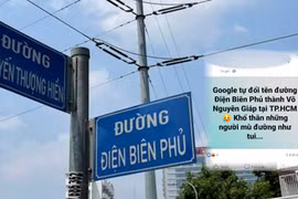 TP. HCM: Google Maps tự ý đổi tên đường khiến nhiều người dân gặp khó trong việc di chuyển