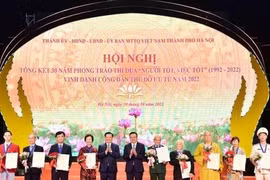 Danh sách dự kiến đề nghị khen thưởng danh hiệu “Công dân Thủ đô ưu tú” năm 2023