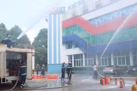 Tập huấn nâng cao kiến thức về phòng cháy, chữa cháy cho cán bộ phóng viên, biên tập viên