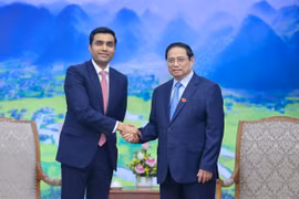 Thủ tướng Phạm Minh Chính tiếp Tổng giám đốc Công ty Cảng và Đặc khu kinh tế Adani