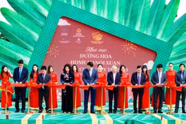 “Happy Tết” diệu kỳ trên đường hoa Home Hanoi Xuan 2023