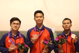 Bắn súng Việt Nam giành 9 huy chương vàng tại giải vô địch Đông Nam Á