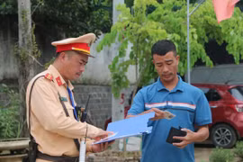 Hoà Bình: Thành lập tổ tuần tra đặc biệt, xử phạt vi phạm dịp Quốc khánh