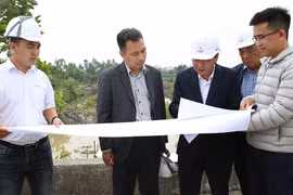 Chủ tịch HĐTV EVNNPT kiểm tra tiến độ thi công Dự án đường dây 500kV mạch 3
