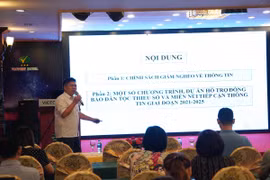 Nâng cao kỹ năng, năng lực thực hiện chương trình giảm nghèo về thông tin cho các phóng viên, biên tập viên