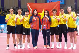 Cầu mây nữ mang về tấm Huy chương Vàng thứ 2 cho đoàn Việt Nam ở ASIAD 19